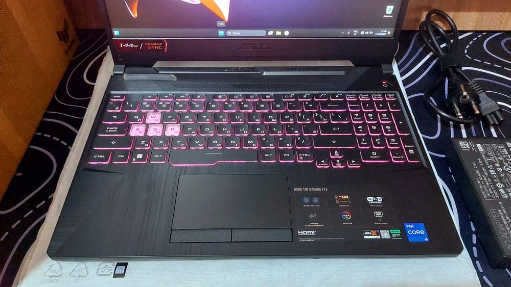 Asus Tuf gaming F15 RTX2050 Игравой!