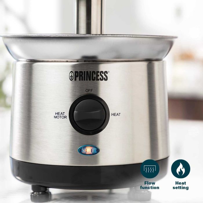 Шоколадово Фондю Princess XXL, 4 нива, 190W, 1.1л.
