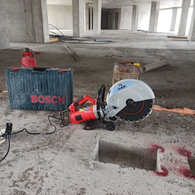 Beton kesish teshish