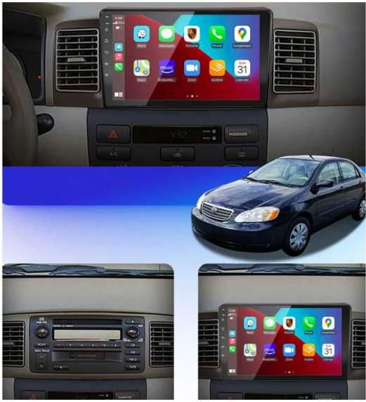 Мултимедия Android CarPlay за Toyota Corolla + ПОДАРЪК Камера