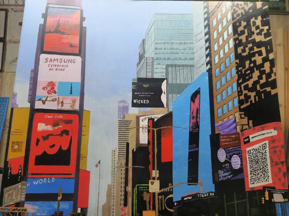 Картина Нью Йорк