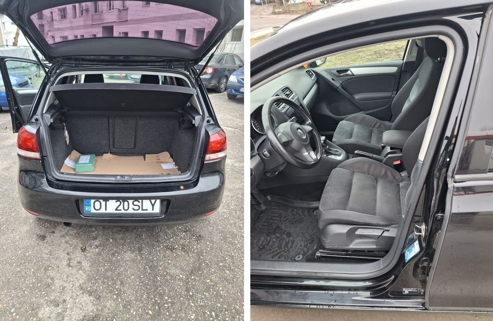 Volkswagen Golf 6, an 2010, 1.6 TDI, 105hp, Trapa electrica