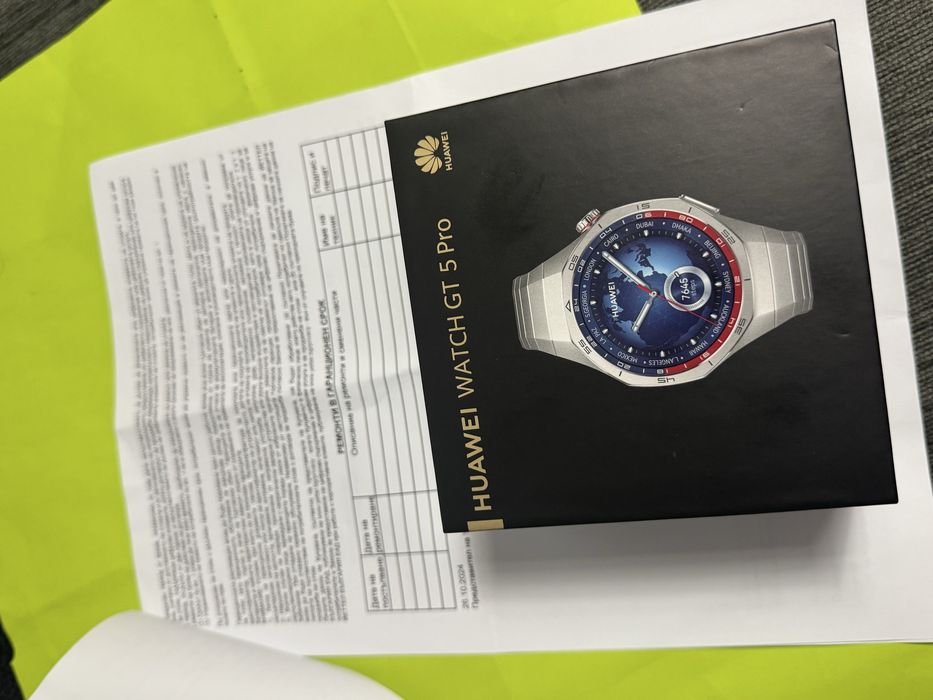 46mm Huawei Watch GT 5 Pro Yettel Гаранция 2026 Titanium GT5