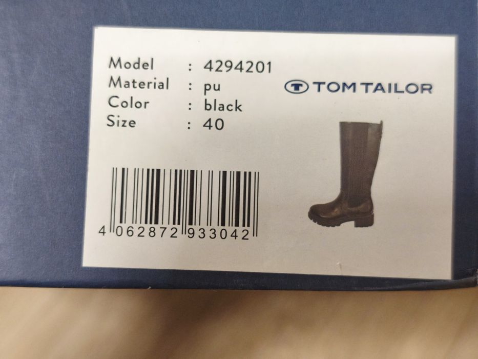 Дамски ботуши Tom Tailor