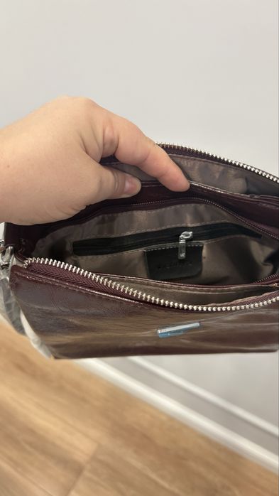 Новая сумка ломаная кожа