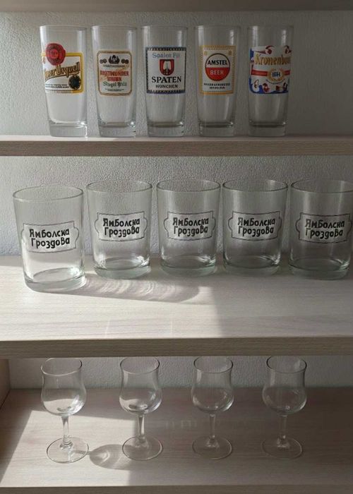 Кристални чаши за коняк