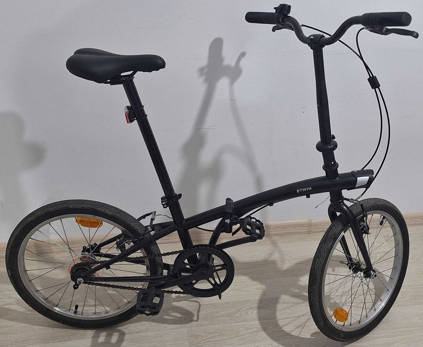 Bicicleta Pliabila BTWIN Tilt 100 Negru ~13.3 kg