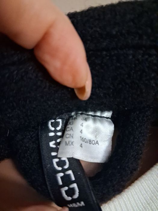Geacă damă gri bouclé mărimea S, cambrată, cu fermoare metalice