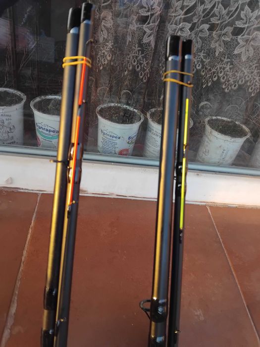 Нови шаранджийски въдици фидери