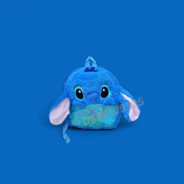 Плюшена раница Стич с мърдащи уши, Чанта Стич Lilo Stitch