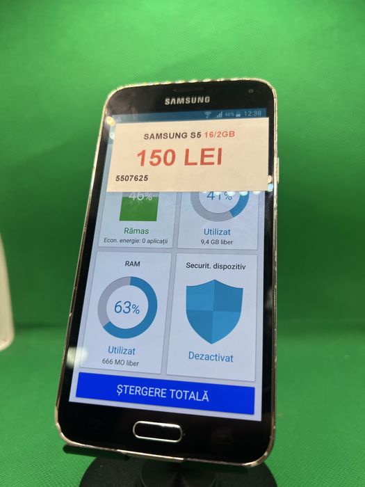 Samsung S5 16/2GB•Amanet Lazar Crangasi•55076