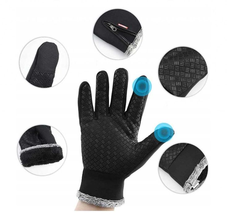 Термо ръкавици Vivva GLOVELO със сензорни пръсти