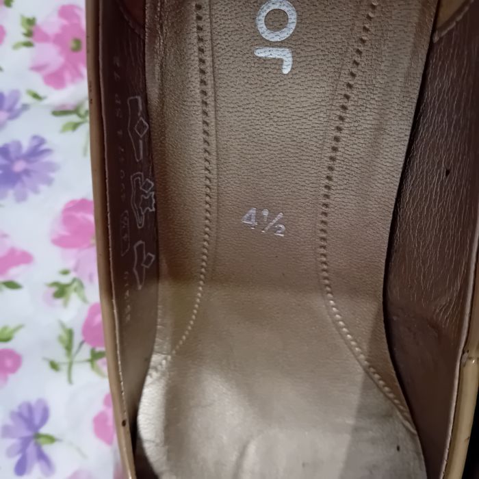 Pantofi dama 37,5, Gabor nude, piele & imitatie piele