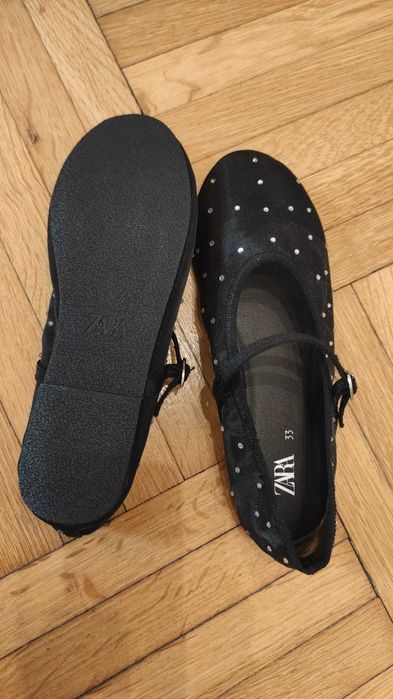 Balerini cu strasuri ZARA nr.33, noi