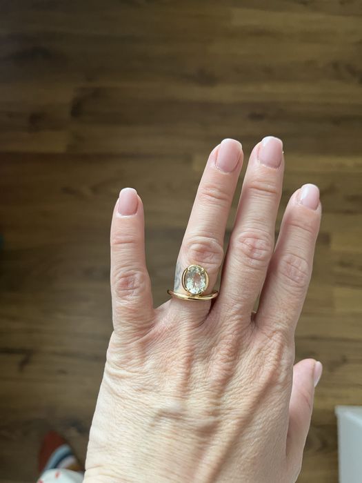 Inel dama aur 14k