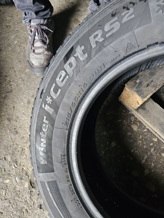 4 anvelope iarna 215 65 16 Hankook 2018