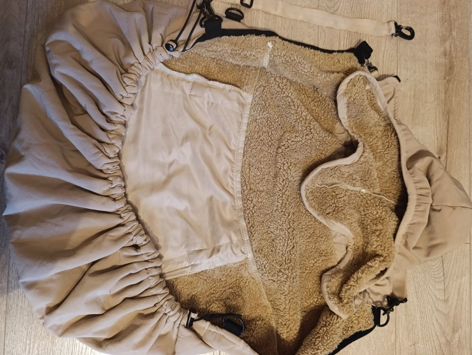 Ham /sistem de purtare bebe/marsupiu +husa iarna