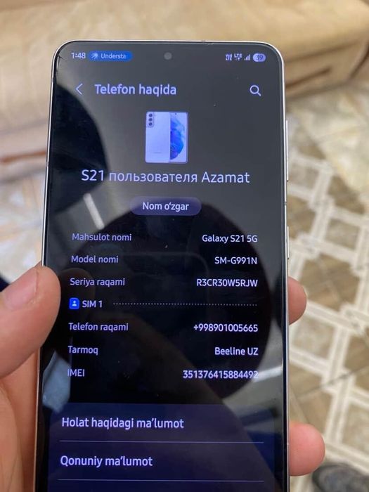 Smartfon Samsung S21 5G