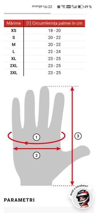 Vând mănuși moto dama Rebelhorn Thug II Lady mărimea M