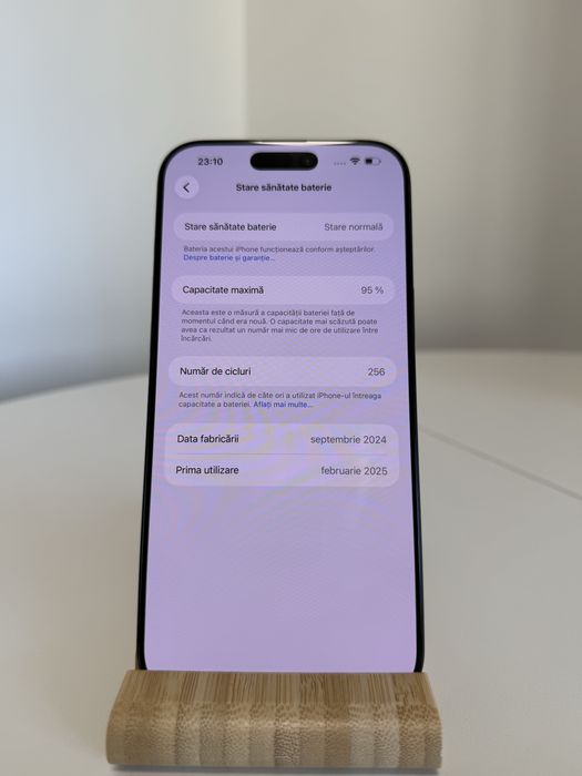 Iphone 16 pro max 256 gb - 95% baterie
