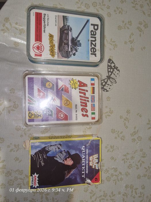 Стари авиокарти,с танкове и кеч мания