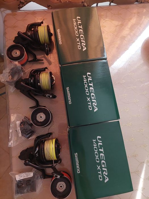 Set 3 mulinete shimano ultegra 14000 xtd
