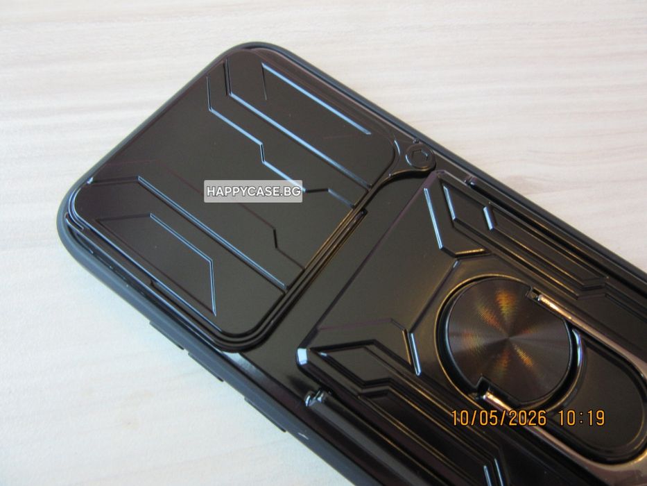 Xiaomi Poco X8 Pro 5G / RING CARD SLOT Удароустойчив кейс гръб със слот за карта и ринг