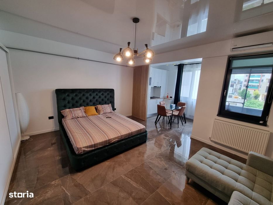 Mamaia nord promenada-studio modern mobilat utilat