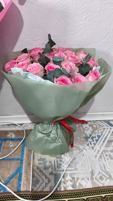 Букет живой. Разные