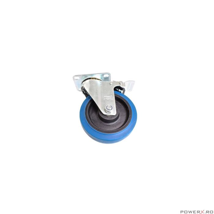 Roata pivotanta pentru transport cu frana, 125-30 mm, Asta