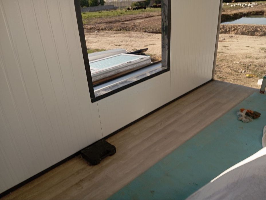 Сендвич панели  установка