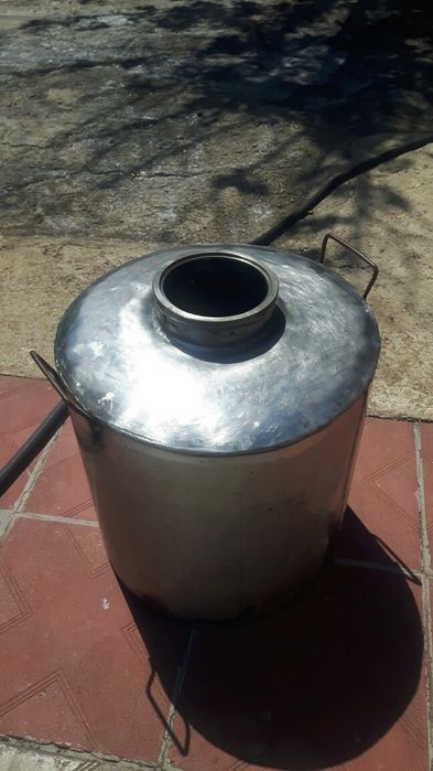 Казани тави неръждавеика хром силистра водна ризаз1000л.  Казани хром