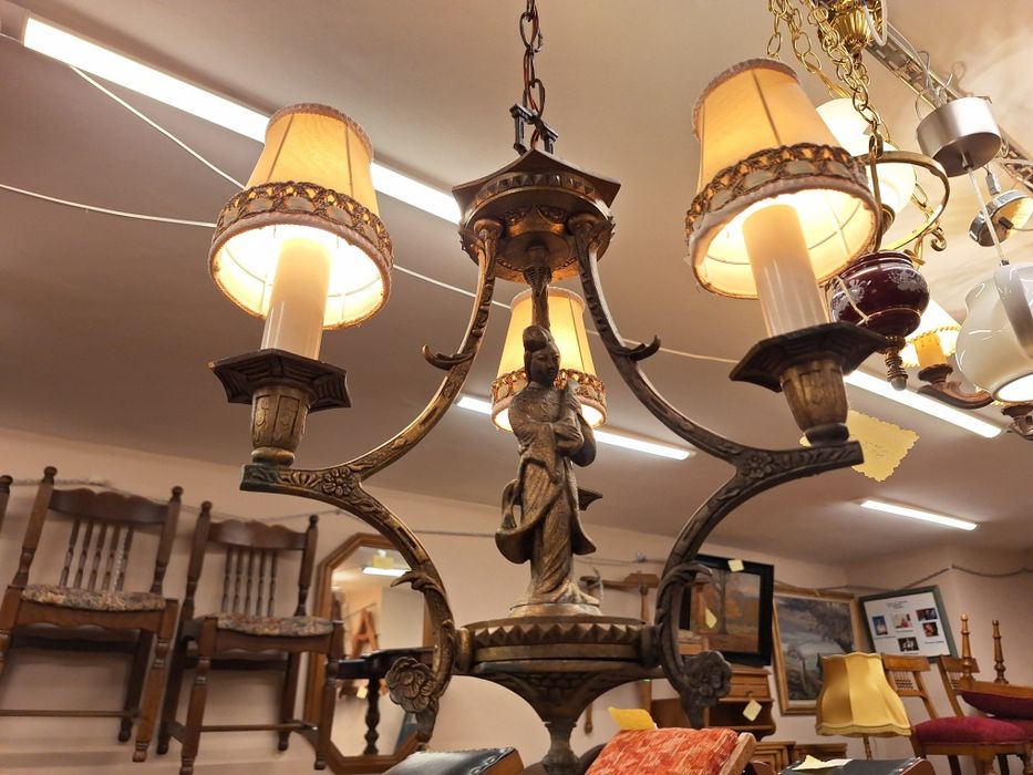 Винтидж полилей месинг