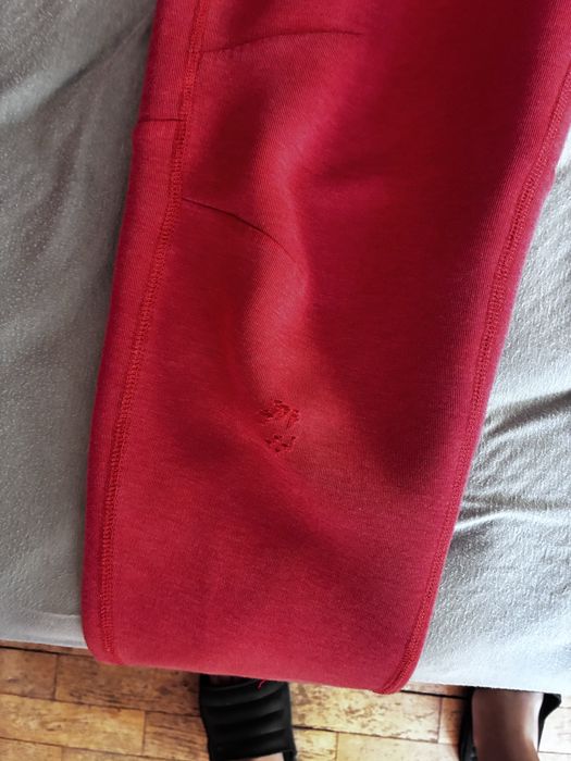 Nike tech fleece червен и черен, nike комлект и яке на ellesse