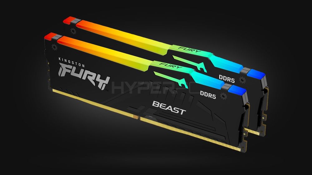 Продам DDR5 16GB HyperX Fury RGB
