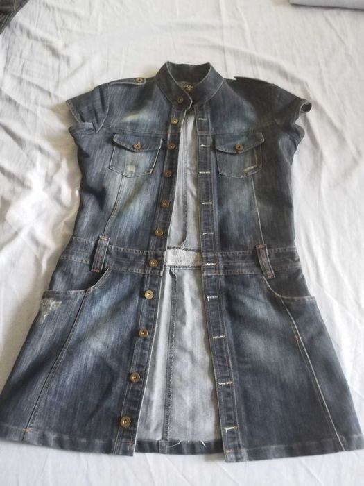 дънкова рокля -Л/ХЛ размер