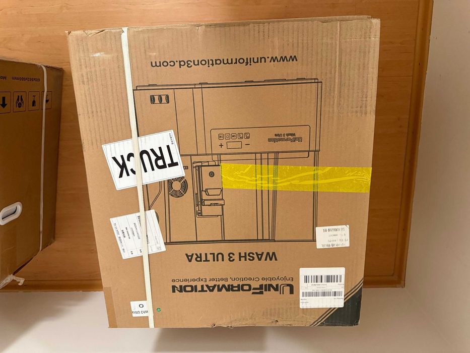 UniFormation Wash 3 Ultra последваща обработка на модели от смола