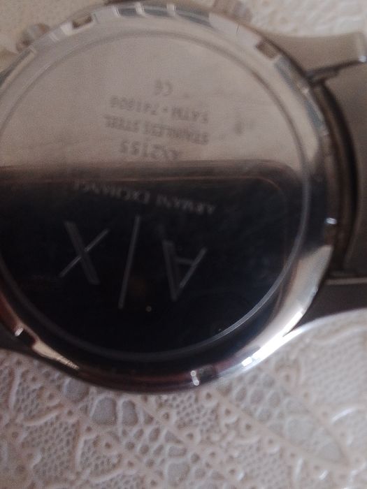 Armani Exchange (линейка A|X, хронограф)