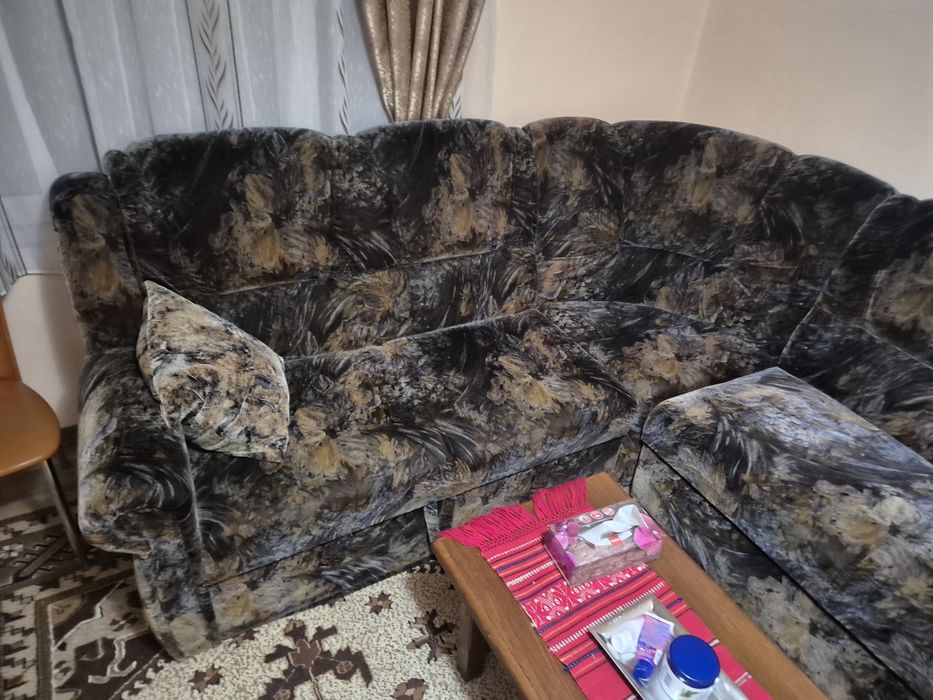 Coltar extensibil canapea , lada depozitare