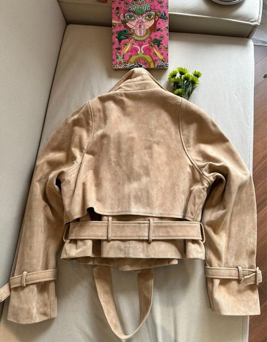 Якета от естествена кожа Y.S.L, C.h.a.n.e.l