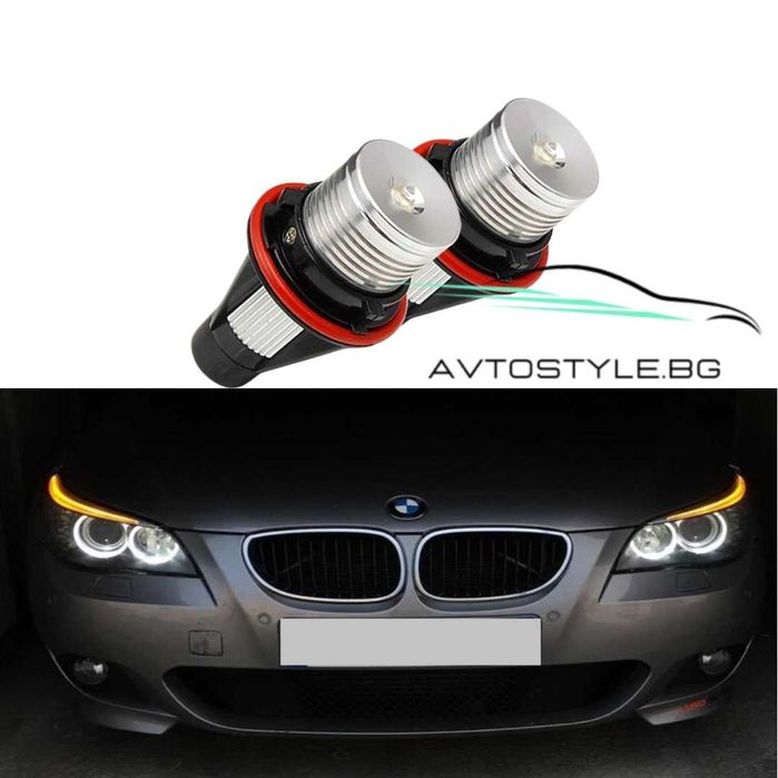 LED крушки  за Ангелски очи/BMW E39 E60 E63 E65 E87