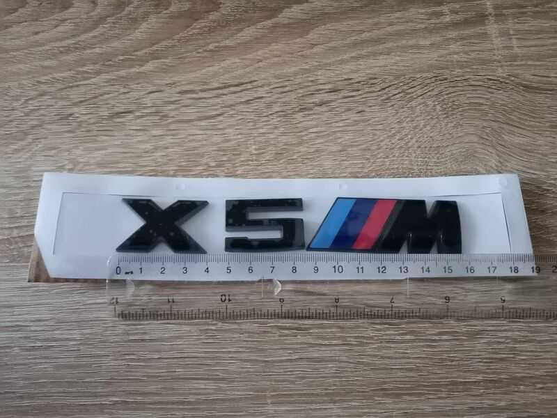 BMW X5M черна емблема лого