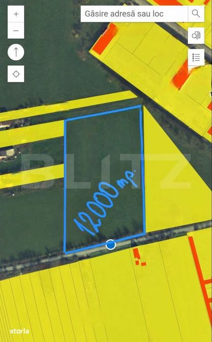 Teren extravilan 12000mp. Periferie Sud