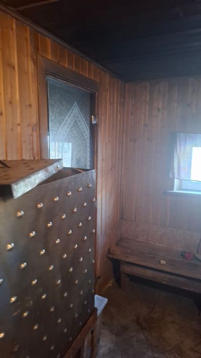 Баня из шпал на разбор