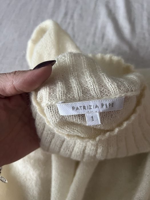 Бяло поло Patrizia Pepe