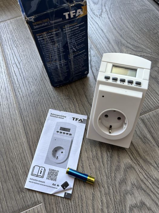 Priza smart cu Termostat si timer, programabila