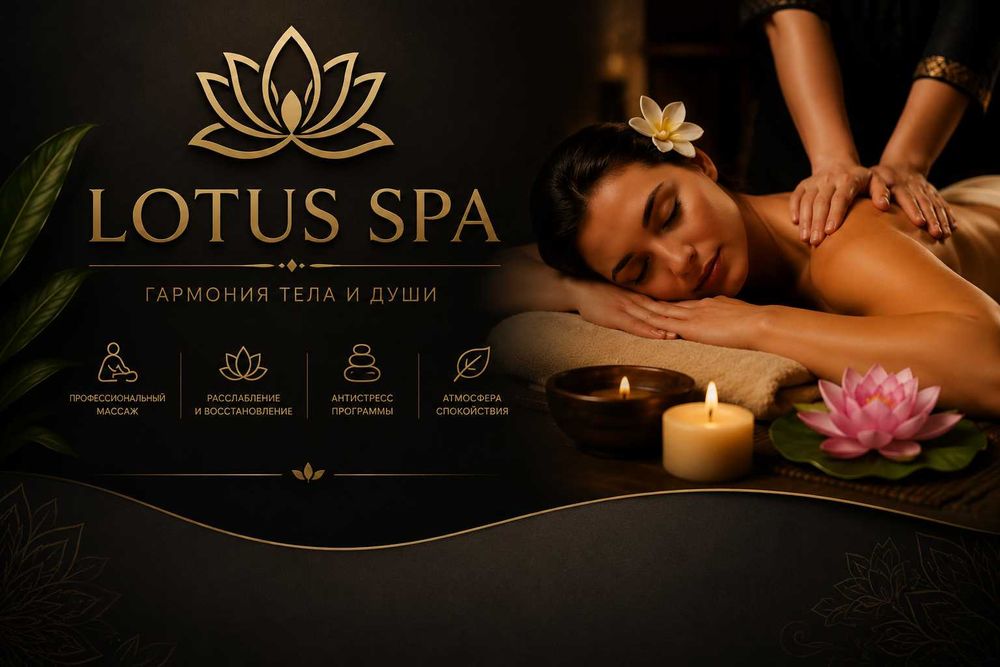 LOTUS SPA ищет своих мастеров