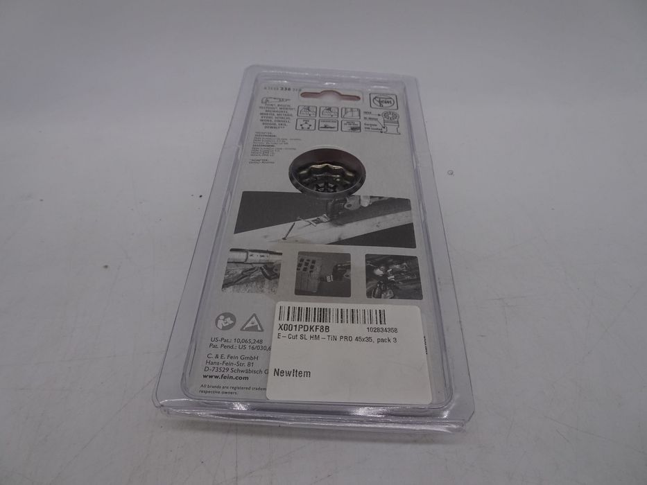 Set 3 lame de ferastrau, Fein, E-Cut Carbide Pro, 32x40mm Starlock