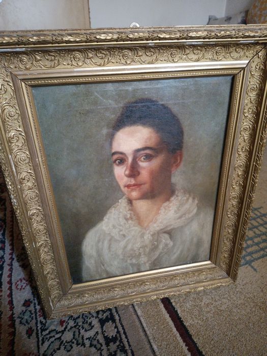 Tablou ulei vechi antic