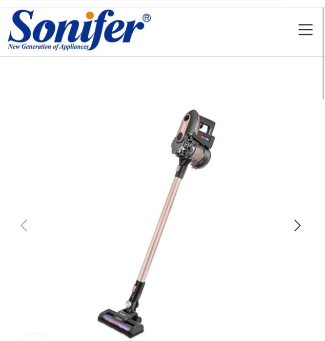 Беспроводной вертикальный пылесос Sonifer SF-2248